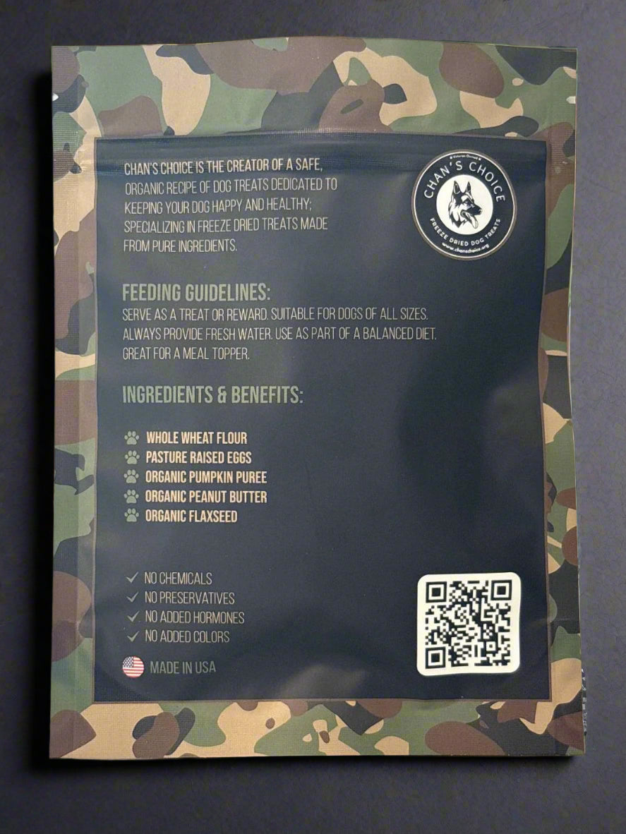 Organic Freeze Dried Dog Treats | Chan